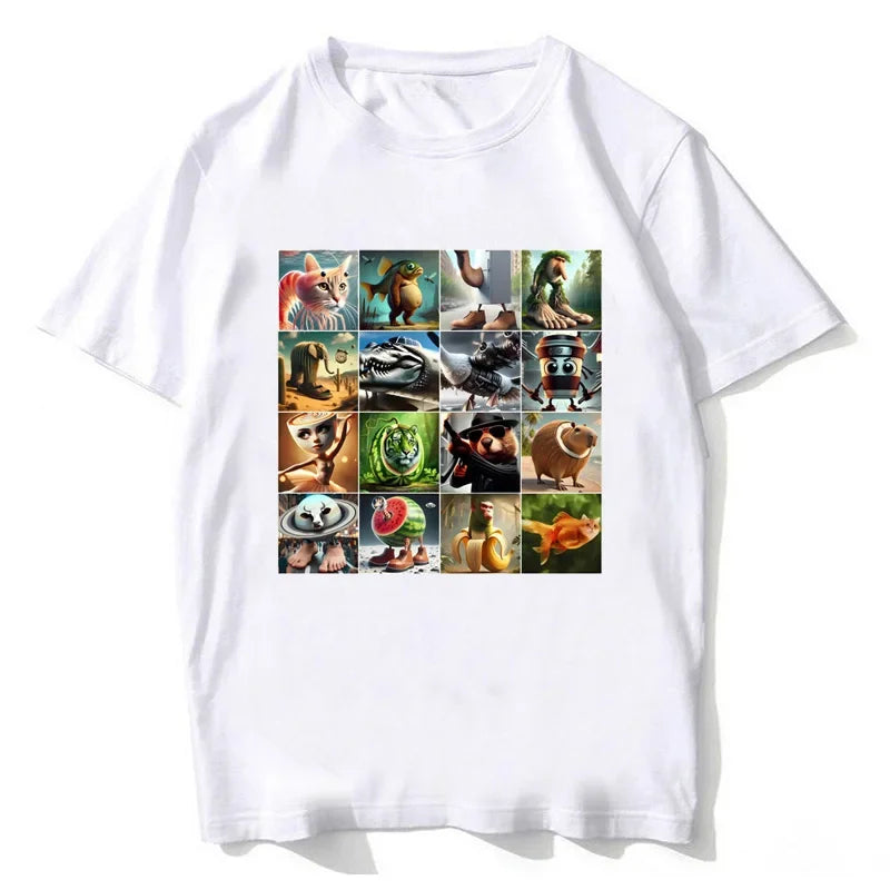 Italien Brainrot T-shirt (alla karaktärerna)