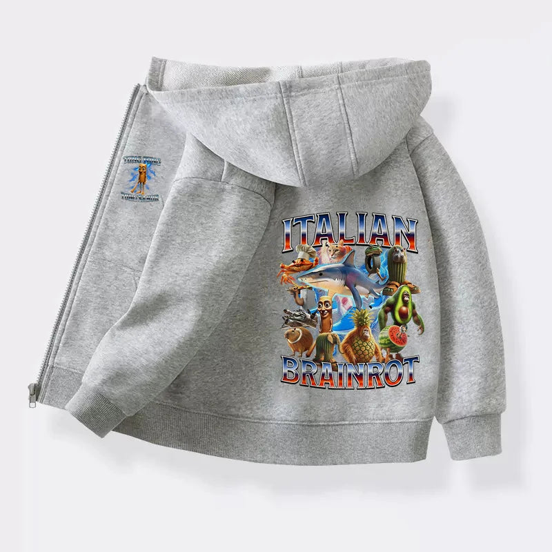 Italian Brainrot huvtröja