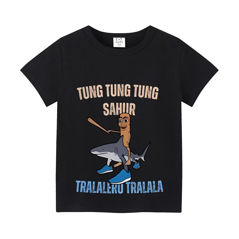 Brainrot T-shirt Barn – Alla roliga karaktärer