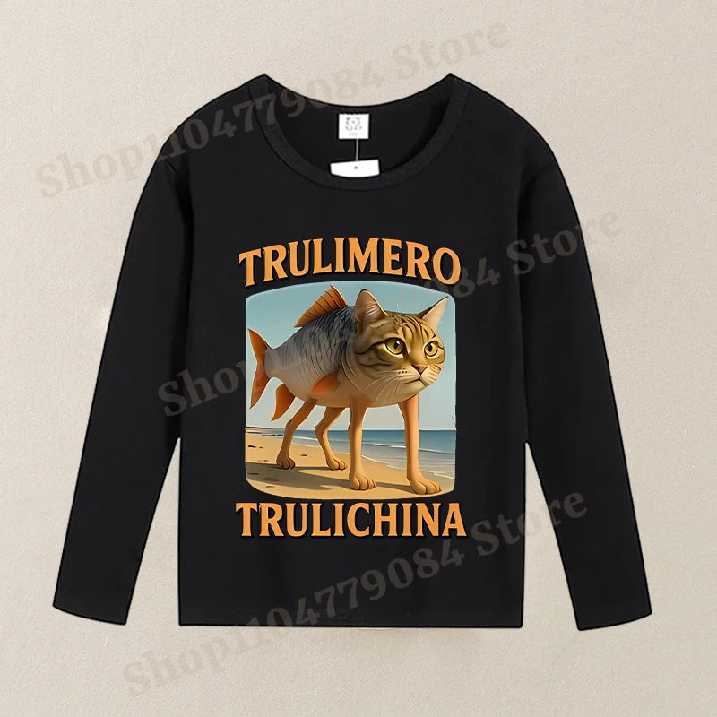 Brainrot Långärmad T-shirt