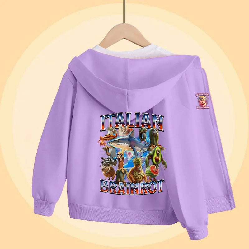 Italian Brainrot huvtröja