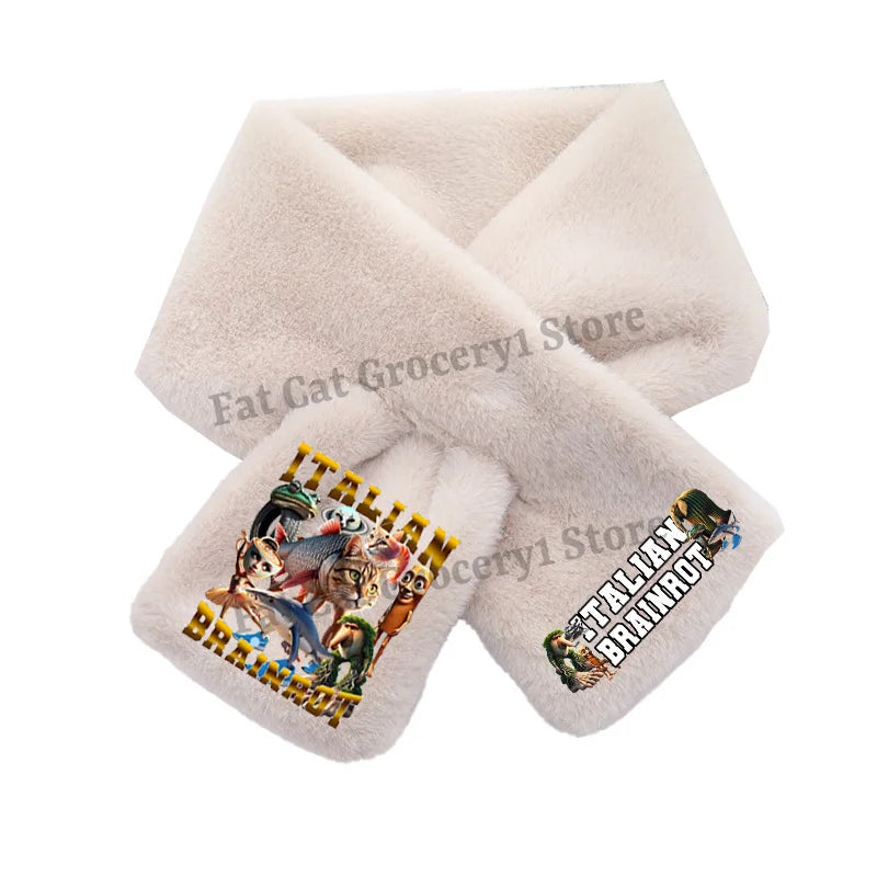 Italiensk Brainrot Barnhalsduk