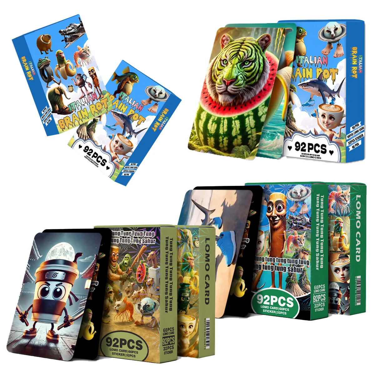 Brainrot Stora Samlarkort