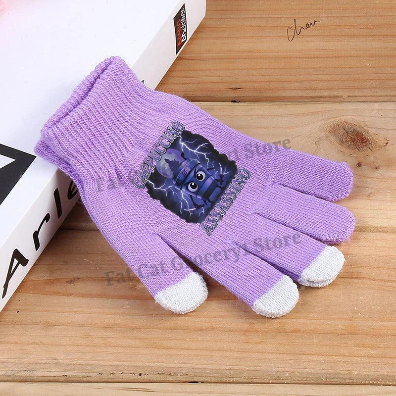 Italian Brainrot Barnhandskar