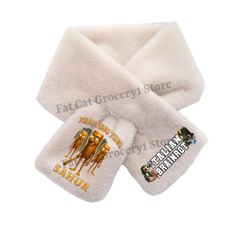 Italiensk Brainrot Barnhalsduk