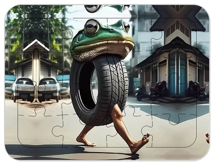 Italienskt hjärnsläpps-minipussel