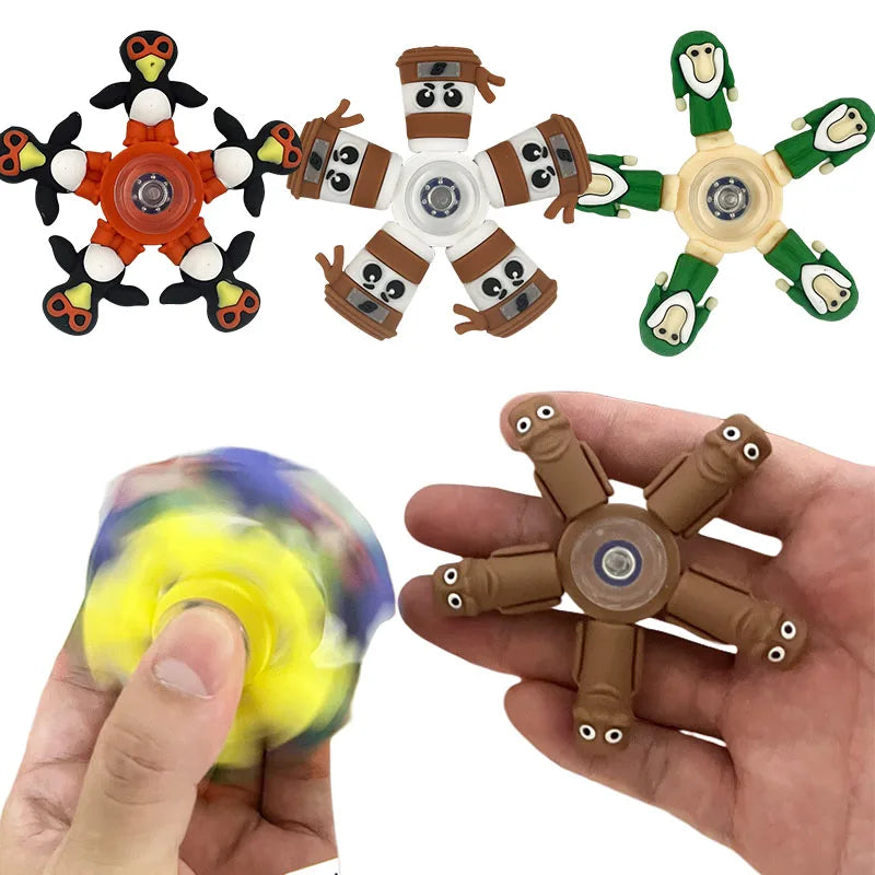 Italien brainrot fidget spinner