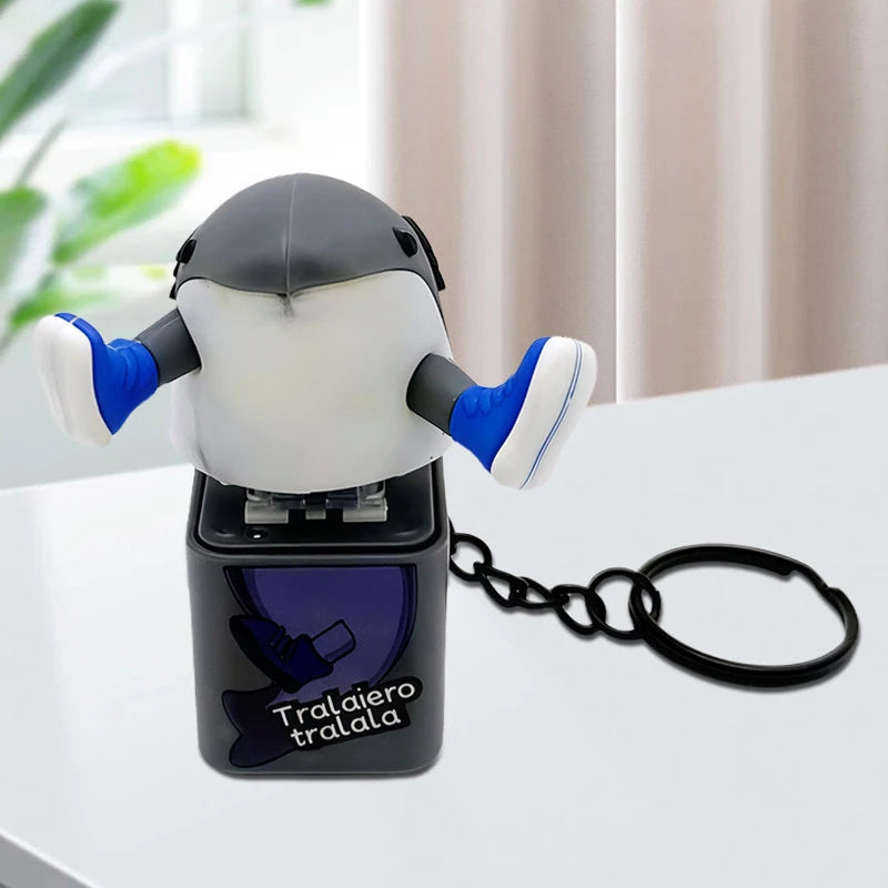 Brainrot Tralalero Nyckelring