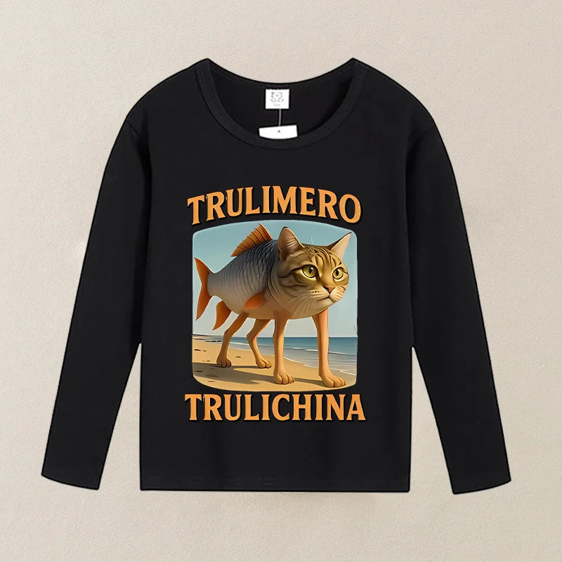 Brainrot Långärmad T-shirt