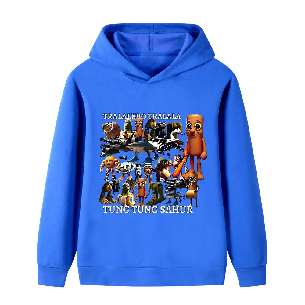 Italian Brainrot Barntröja – Rolig & Varm