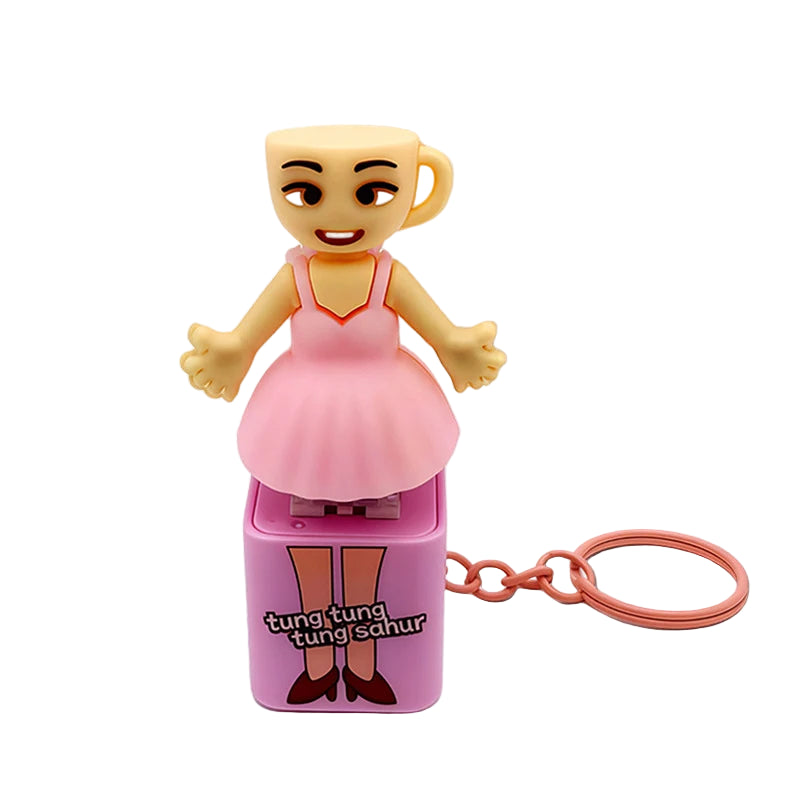 Brainrot Tralalero Nyckelring