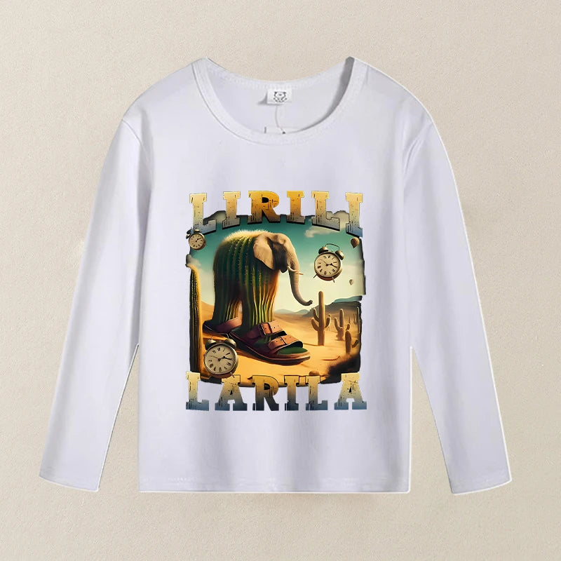 Brainrot Långärmad T-shirt