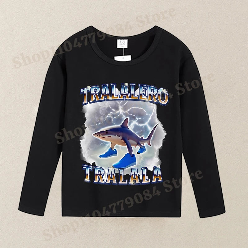 Brainrot Långärmad T-shirt