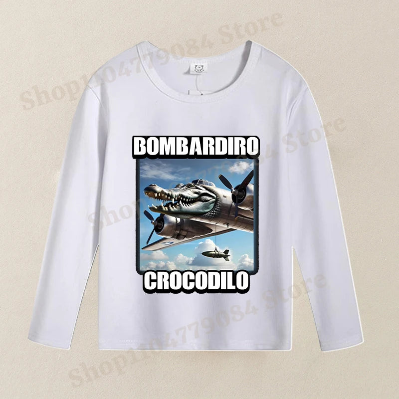 Brainrot Långärmad T-shirt