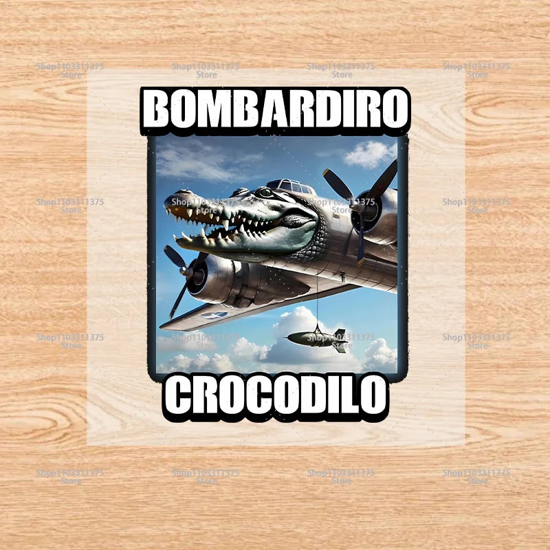 Brainrot-påstrykningsmärken