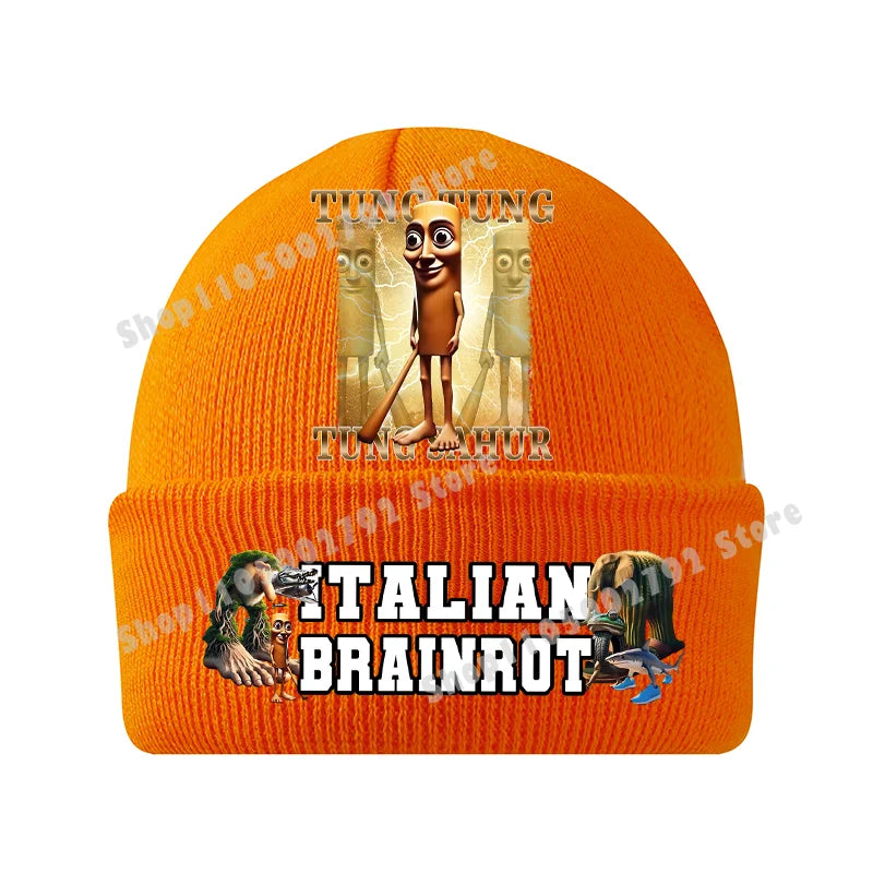Italian Brainrot Vintermössa