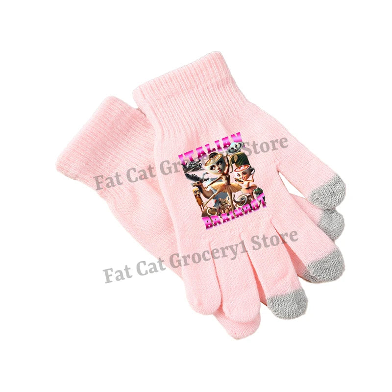 Italian Brainrot Barnhandskar