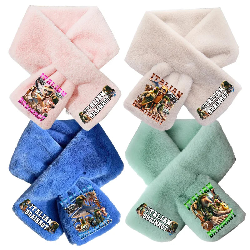 Italiensk Brainrot Barnhalsduk