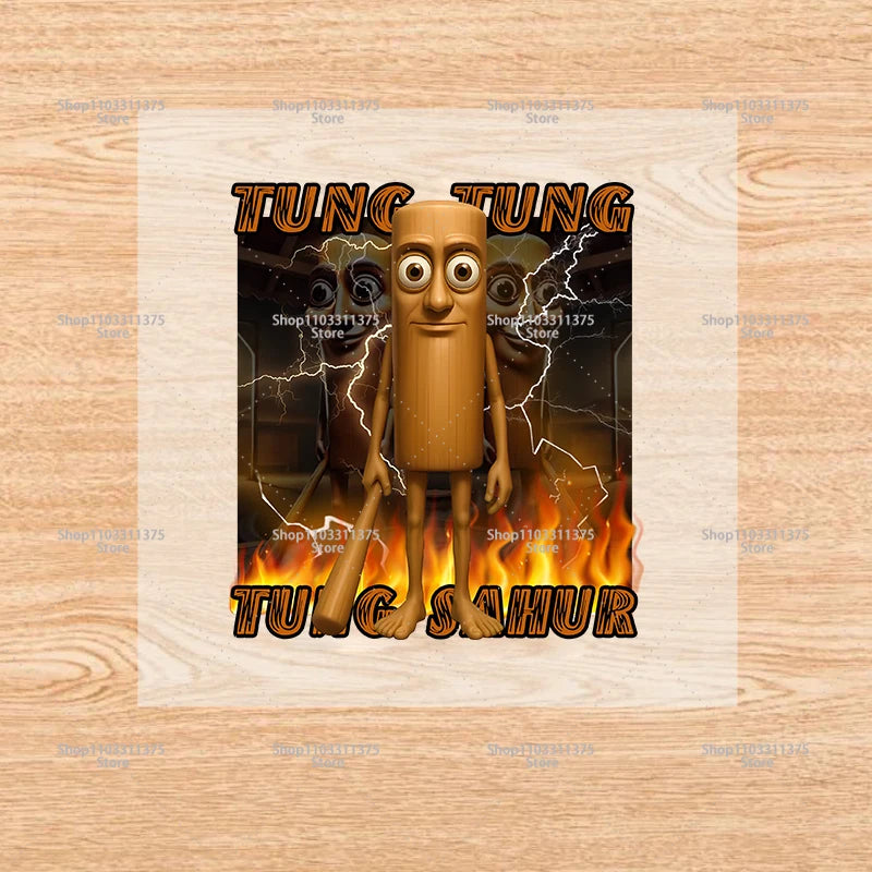 Brainrot-påstrykningsmärken