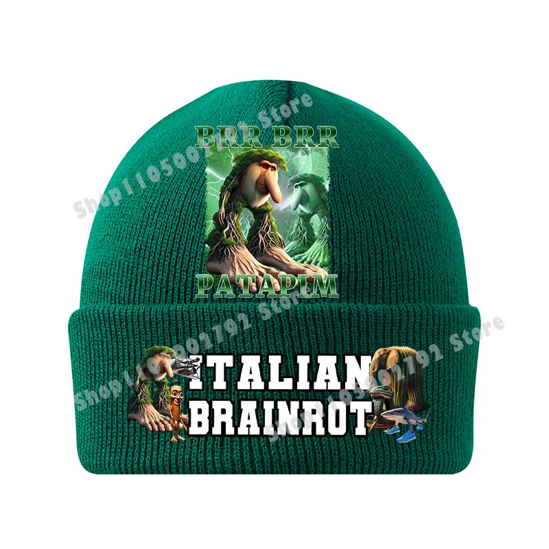Italian Brainrot Vintermössa