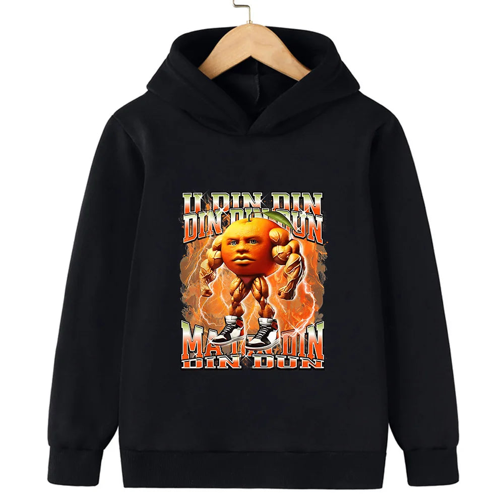 Italiensk Brainrot Barnhoodie