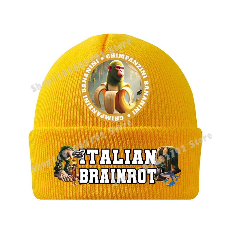 Italian Brainrot Vintermössa