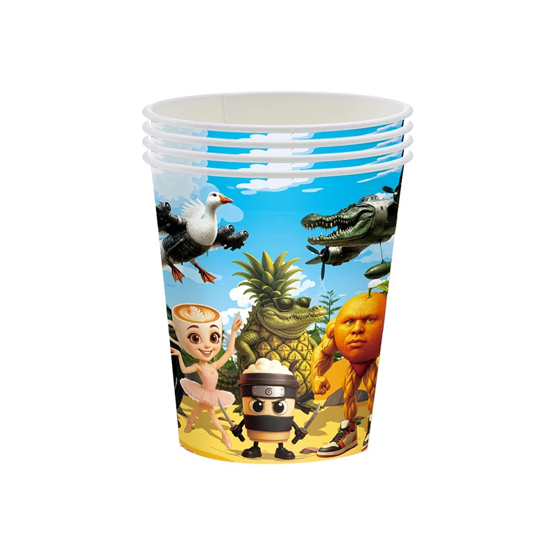 Brainrot Födelsedagsdekorationer