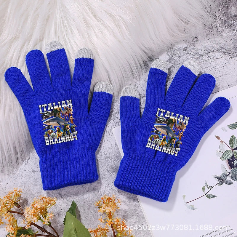 Italian Brainrot Barnhandskar