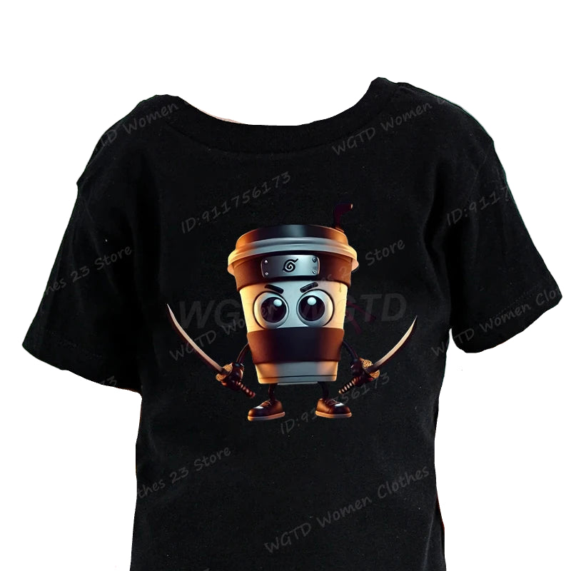 Cappuccino Assassino svart Barntröja