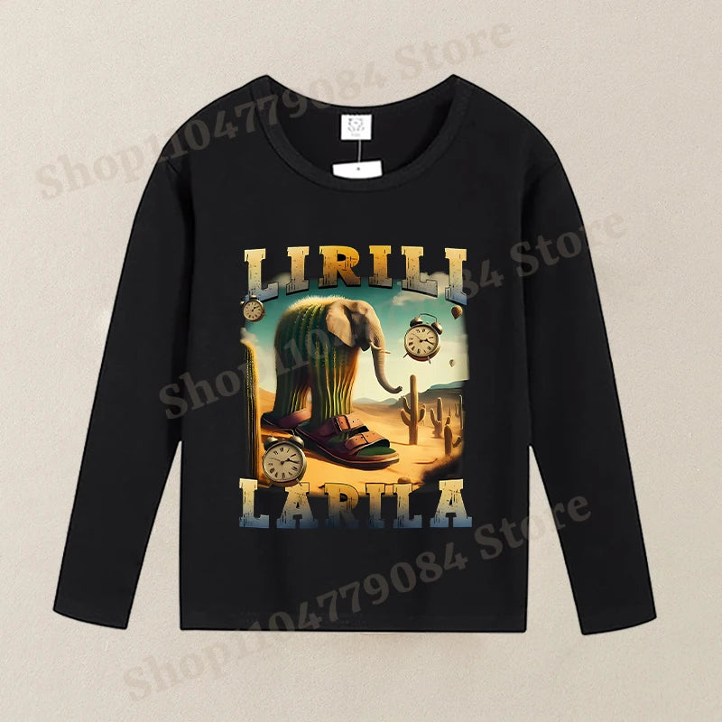 Brainrot Långärmad T-shirt