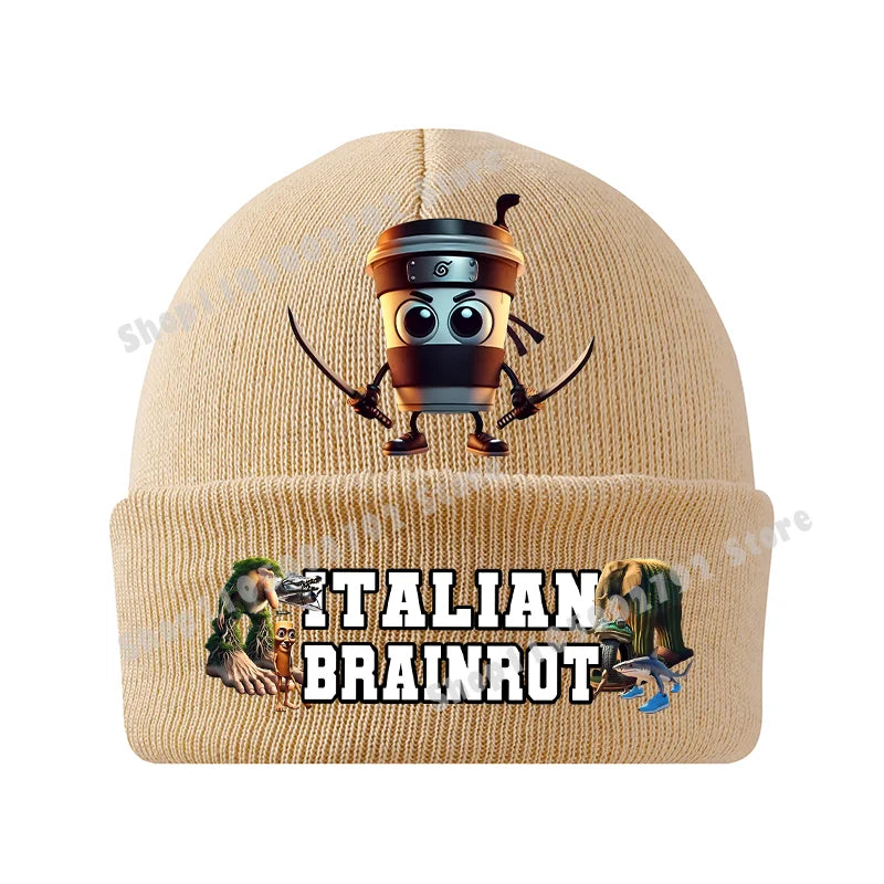 Italian Brainrot Vintermössa
