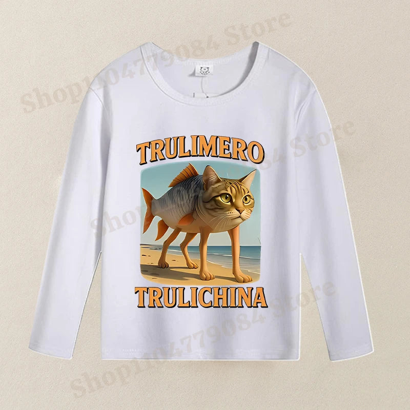 Brainrot Långärmad T-shirt