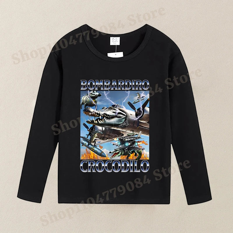 Brainrot Långärmad T-shirt