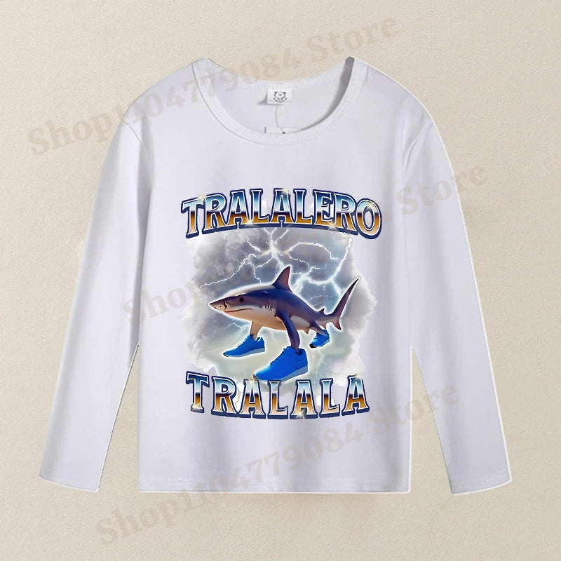 Brainrot Långärmad T-shirt