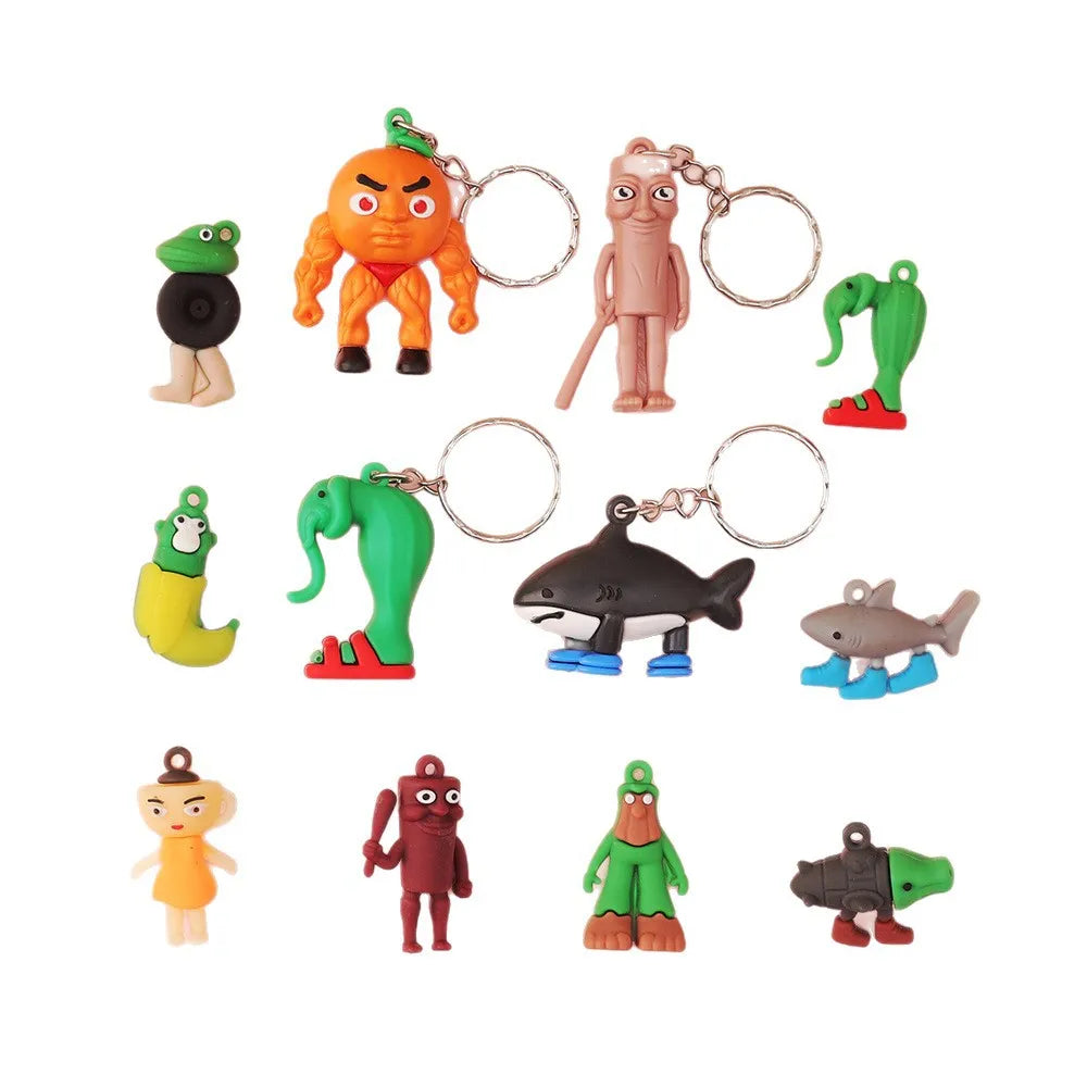 adventskalender med 12 stycken Italien brainrot-figurer