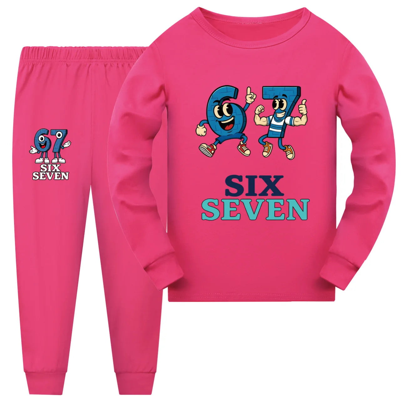 Sex Sju Pyjamas
