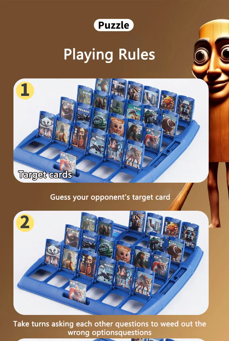 Italiensk hjärnförlamning Vem är Vem-spel