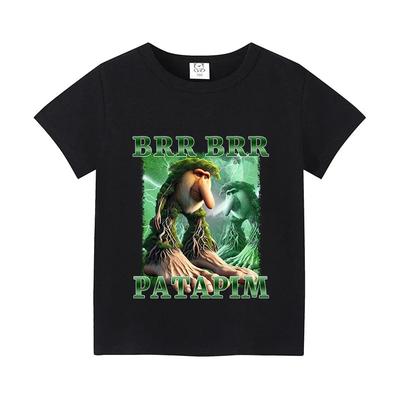 Brainrot T-shirt Barn – Alla roliga karaktärer