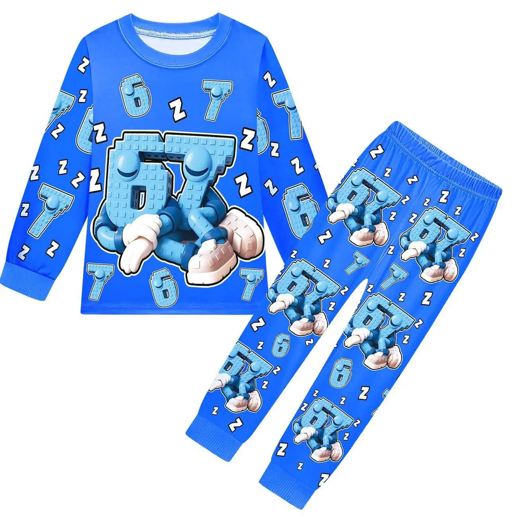 Sex Sju Pyjamasar