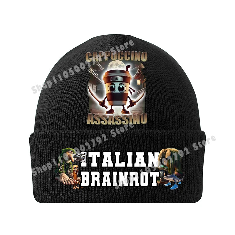 Italian Brainrot Vintermössa