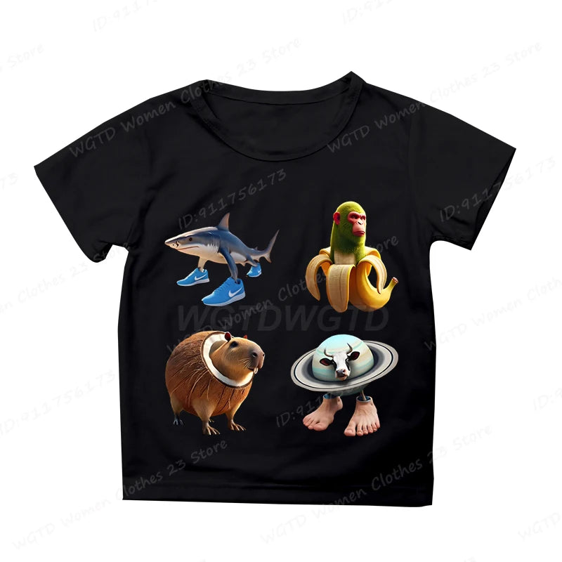 Cappuccino Assassino svart Barntröja