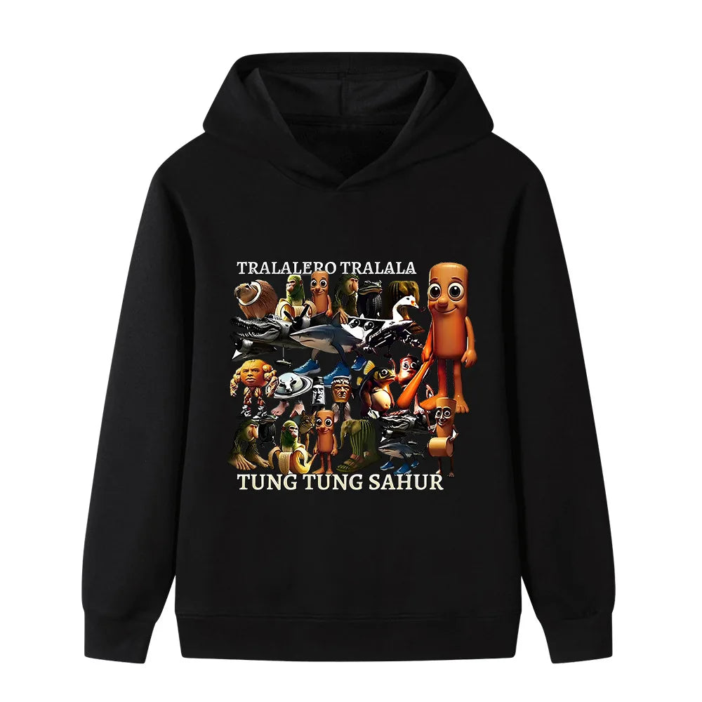 Italian Brainrot Barntröja – Rolig & Varm