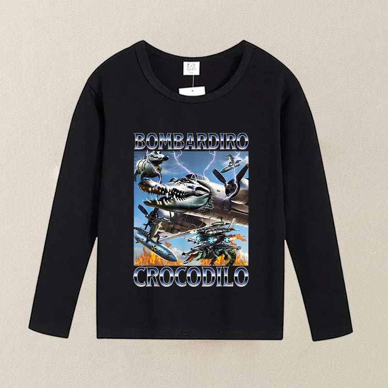 Brainrot Långärmad T-shirt