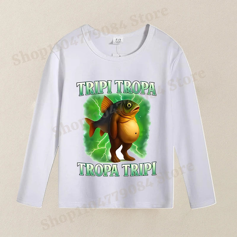 Brainrot Långärmad T-shirt