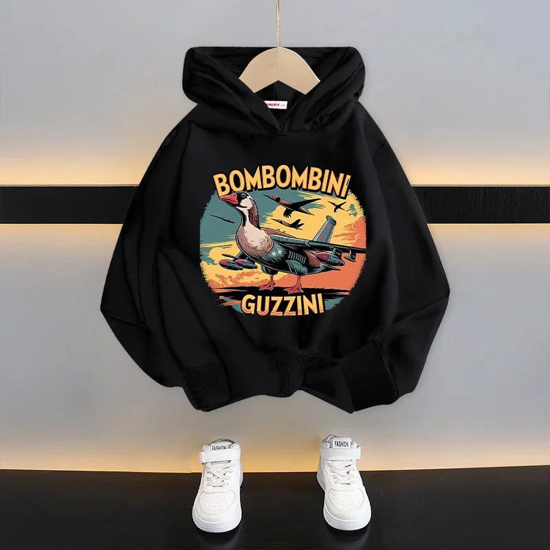 Brainrot Hoodie för barn