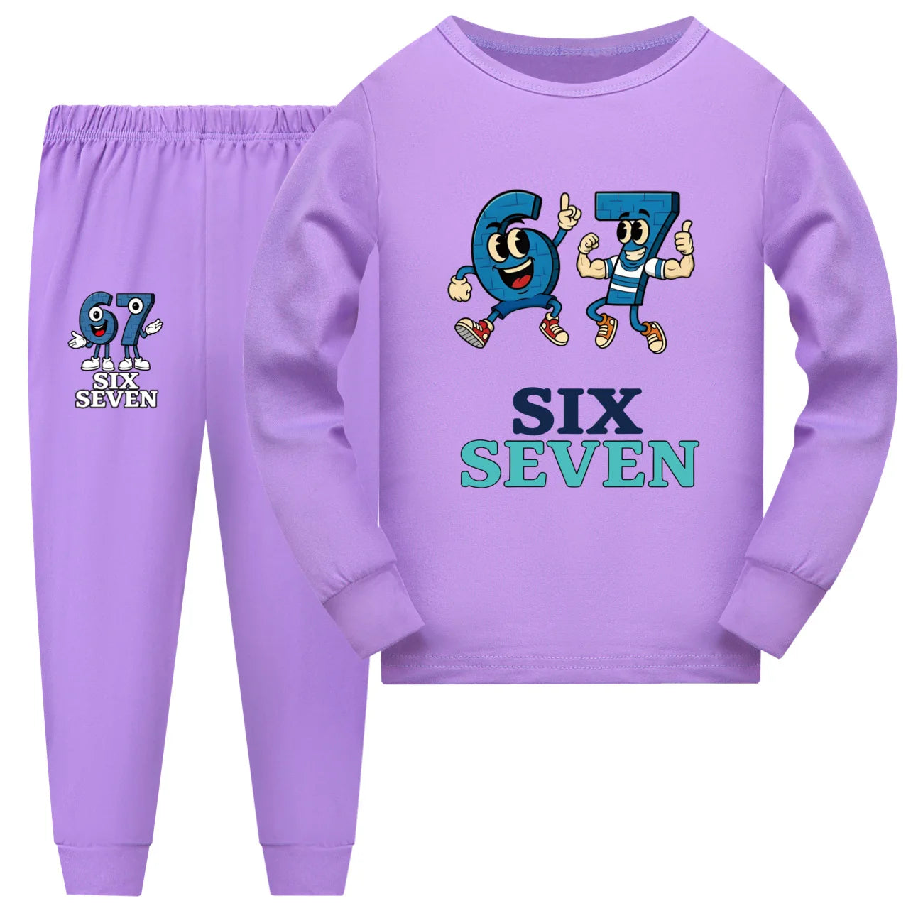 Sex Sju Pyjamas