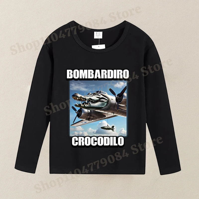 Brainrot Långärmad T-shirt