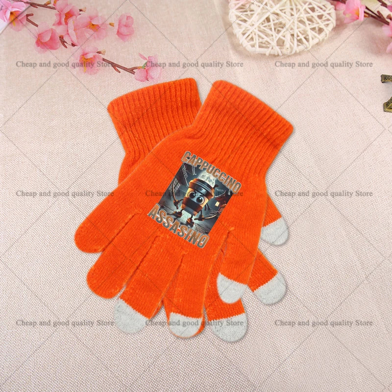 Italian Brainrot Barnhandskar