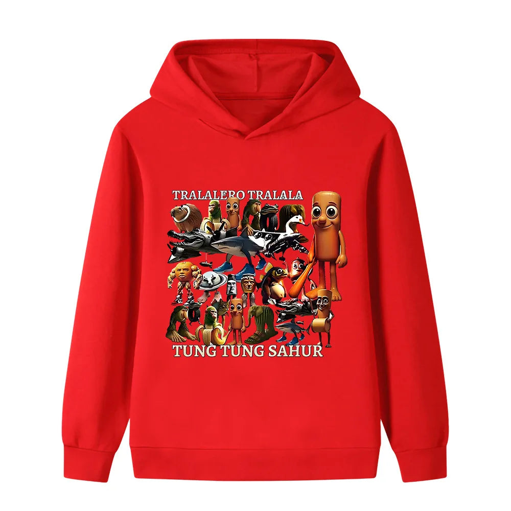 Italian Brainrot Barntröja – Rolig & Varm