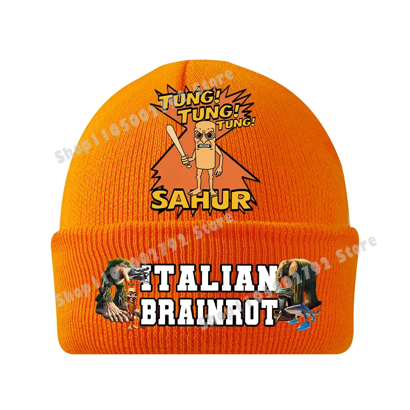 Italian Brainrot Vintermössa